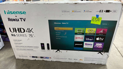 Hisense R6 Uhd 4k Roku Tv 75