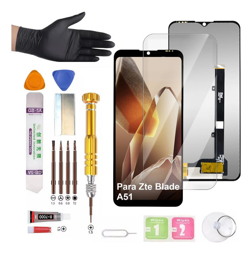 Pantalla Para Zte Blade A51 A71 A7030 Display