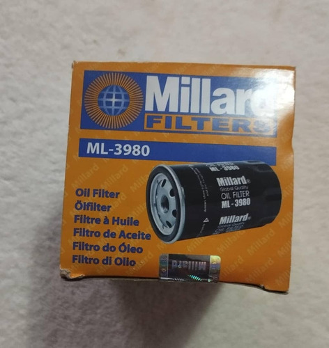 Filtro Aceite Millard Ml-3980 Grandblazer, Century,celebrity