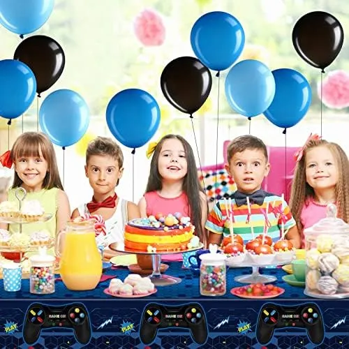 Juego De Decoraciones Para Fiestas De Cumpleaños De Videojue