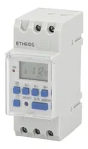 Comprar Interruptor Horario Digital P\u002Friel Din 24hs Semanal Etheos