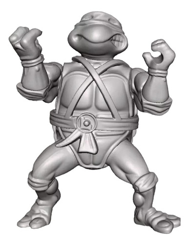 Figura Tortuga Ninja (1987) A Elección, Tamaño Jumbo 3d