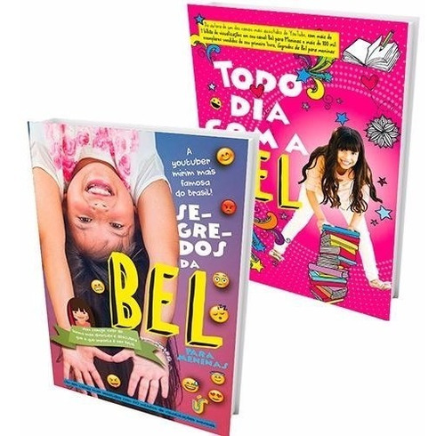 Kit Livros Segredos Da Bel Para Meninas + Todo Dia Com A Bel