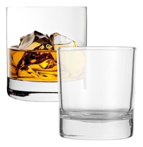 6 Copos Para Whisky Edimburgo Vidro Lotusglass 245ml