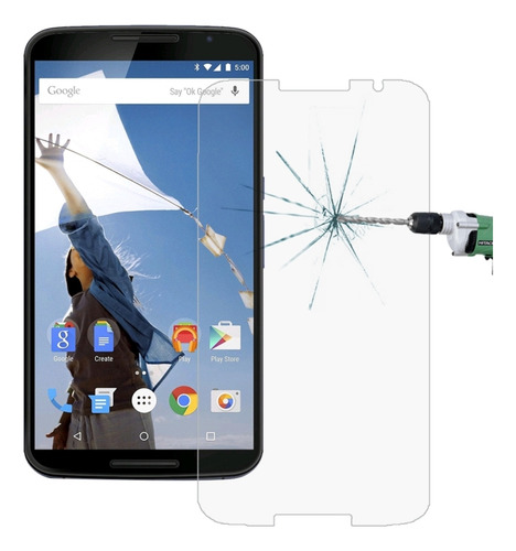 Película De Vidrio Templado Para Google Nexus 6
