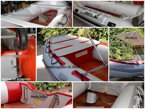 Imagen 7 de 10 de Bote Gomón Desarmable Albatros 3.50 0 Km Dolar Oficial!