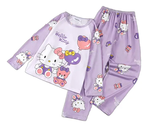 Pijamas hello kitty niña hotsell