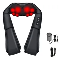 Comprar Masajeador De Cuello Troter Cervical Shiatsu 8 Nodos Lumbar Espalda Color Negro Newtek Portatil Pies Psoas Maquina Masajeadores Corporales Anticelulitis Electrico Terapia Calor Rehablitacion Lesiones