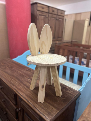 Silla Infantil Para Niños Sillita Orejas Conejo