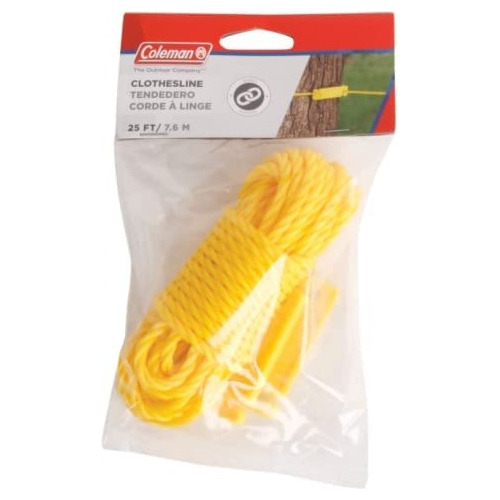 Piola Tendedero Coleman 2014873 Rope Clothesline Pla/hook C1