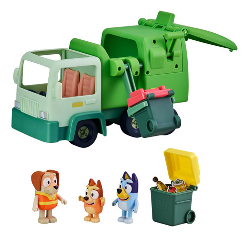 Camión De Basura Juguete Bluey Friccion Niños Navidad