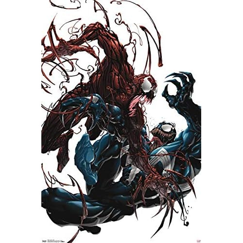 Póster De Pared De Batalla De Carnage De Comics, 14.72...