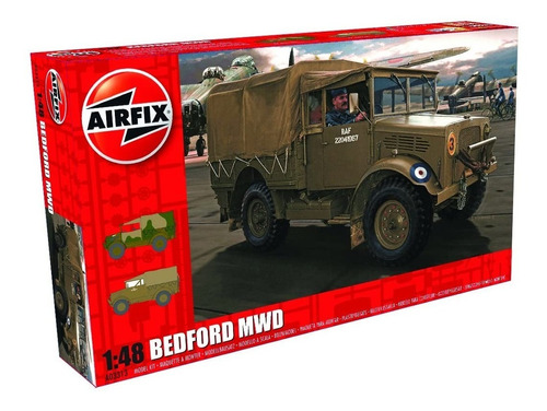Bedford Mwd Light Truck 1:48 Airfix A03313 Milouhobbies