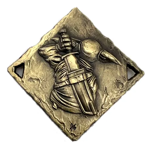 Moneda De Decisión Goblin Dorado D2 Cara-cruz - Rpg Larp