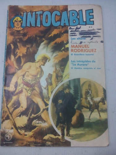 Comic El Intocable N 122 Antiguo Quimantu