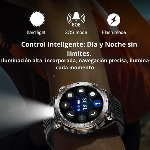 Reloj Inteligente Resistente Al Agua Monitoreo De Salud