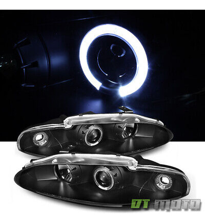 1995-1996 Mitsubishi Eclipse Led Halo Projector Headligh Yyk