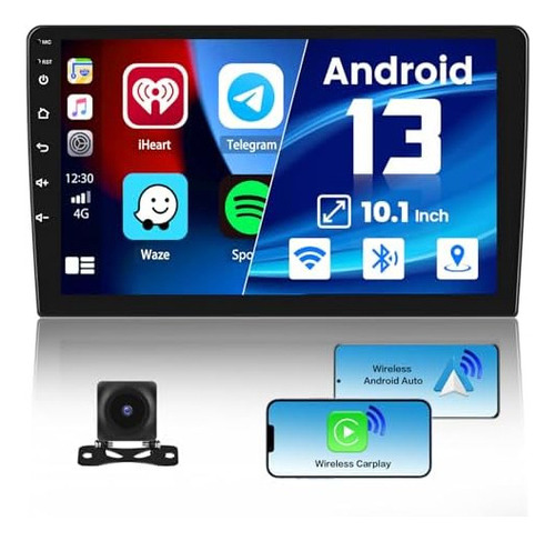 1g+32g Doble Din Android 13 Estéreo Para Automóvil Con Carpl