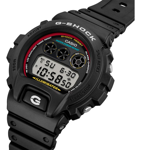 Relógio Casio G-shock Dw-6900rl-1dr Resistente A Choques