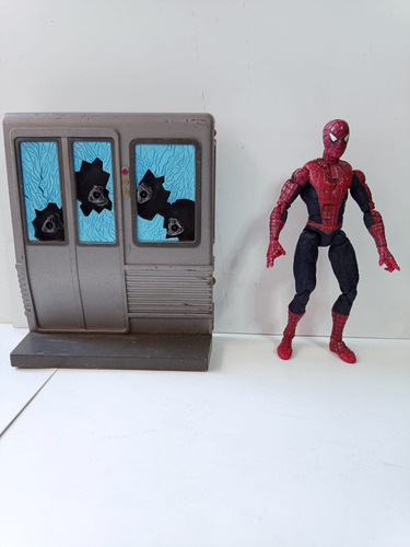 Spin & Kick Spider-man 2 Movie Sam Raimi Toybiz 2004 (Usado)