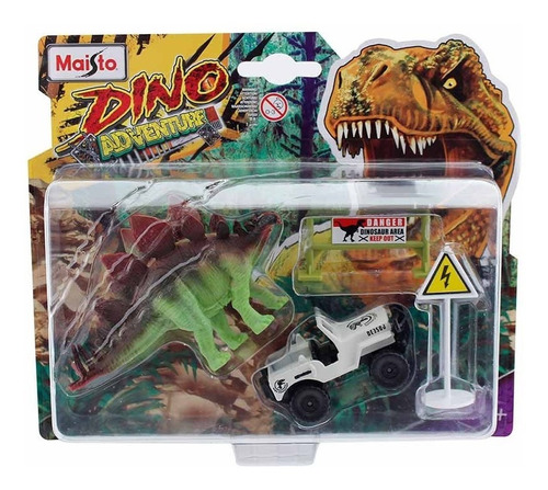 Set Camioneta Con Dinosaurio Maisto Regalo Dia Del Niño