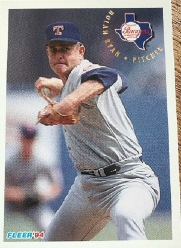 Mlb Nolan Ryan Fleer 1994 # 321