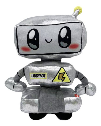 Lankybox Lankybot Robot Peluche Muñeca Cumpleaño Regalo 26cm
