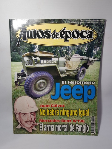 Jeep Autos De Época 2000 Revista Mag 56943