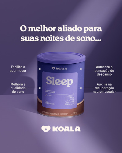 Koala Sleep Chocolate To Go 14 Sachês