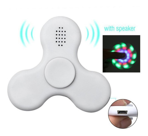 6 Fidget Spinner Altavoz Inalámbrico Bluetooth Recargable
