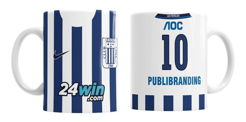 Imagen 4 de 5 de Taza Personalizada Alianza Lima X Mayor