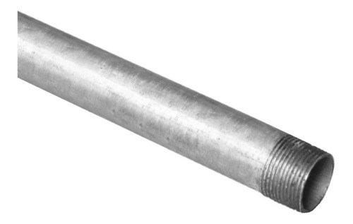 Caño Galvanizado 1/2  (13mm) X 6.4mts Hacemos Cortes Y Rosca