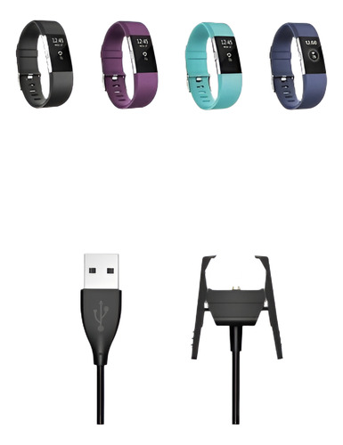 Fitbit Carga 2 Cargador De Fitbit Carga 2 Pulso + Pulsera Fi