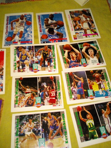 Barajitas 55vrds Basketball Nba Originales..son Más De 200..