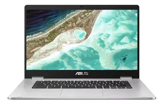 Laptop Asus Chromebook C523NA silver 15.6", Intel Celeron N3350 4GB de RAM 32GB SSD, Intel HD Graphics 500 60 Hz 1366x768px Google Chrome