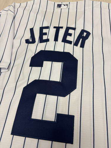 Jersey New York Yankees Derek Jeter Blanco Ch M G Xg 2xg 3xg