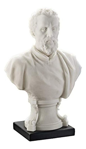 Diseño Toscano Renacimiento Italiano Maestro Busto Estatua D