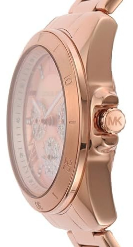 Reloj Michael Kors Mk7264 Oro Rosa Para Mujer 36 Mm