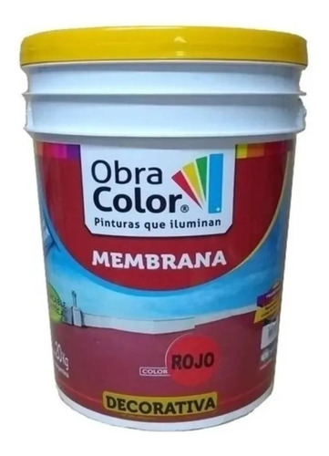 Membrana En Pasta Decorativa Obra Color X 4 Lts