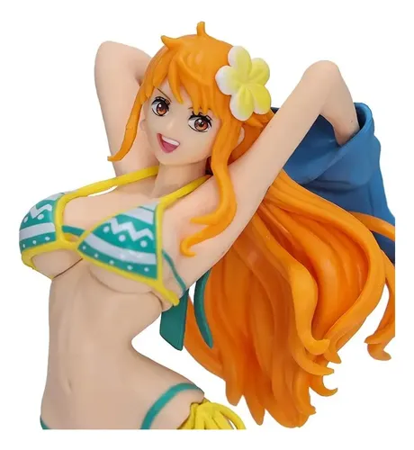 A A Figure Anime Sexy Nami Maiô One Piece 21cm 2026 | Parcelamento