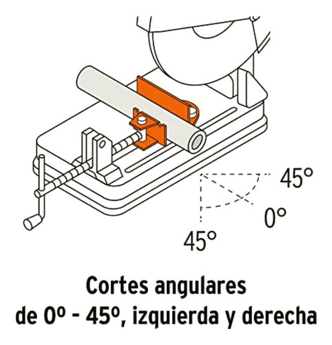 Truper Cm-14n2 Tronzadora/cortadora Industrial 14 Mango