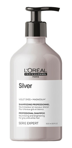 Shampoo Silver Serie Expert X500ml L'oréal Professionnel