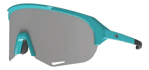 Óculos Ciclismo Hb Edge R Azul Lente Prata
