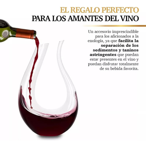 Copa De Vino En Forma De U, Botella De Vino De Vidrio