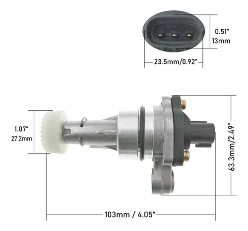 93741426 Su13953 Sensor De Velocidad Del Vehículo Para Av-f