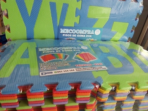 Imagen 2 de 8 de Paquete De 26 Pisos De Goma Eva Para Infantes Y Bebes