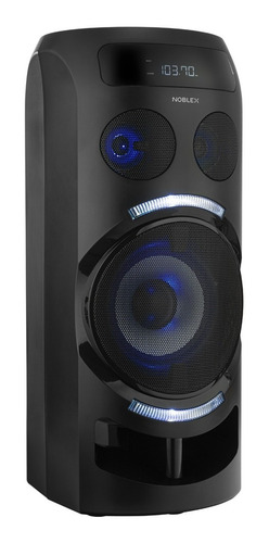 Imagen 8 de 10 de Parlante Portatil Noblex Mnt290 Inalámbrico Led Flashing Fm