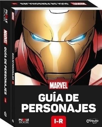 Marvel Guía De Personajes I-r Iron Man Puzzle Book 