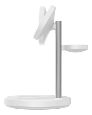 Cargador Iphone Apple Watch Airpods 3 En 1 Wireless Inpro Blanco