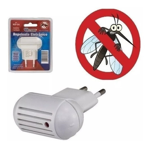 Repelente Eletrônico Pernilongos Dengue Zica Bivolt Western 